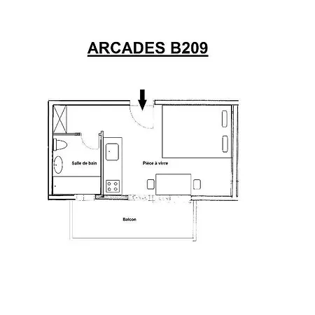 Arcades B209 Lejlighed *